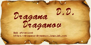Dragana Draganov vizit kartica